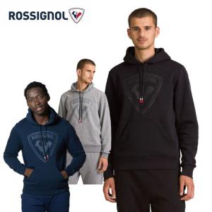 ROSSIGNOL ロシニョール ウェア / パーカー＜2024＞RLKMS09 / LOGO SWEAT HOOD FT｜tanabesp