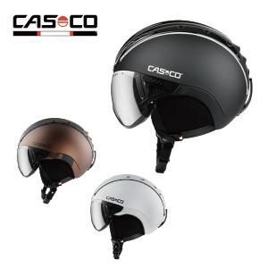 CASCO カスコ スキー ヘルメット メンズ レディース ＜2023＞ SP-2 VISOR CARBONIC｜tanabesp