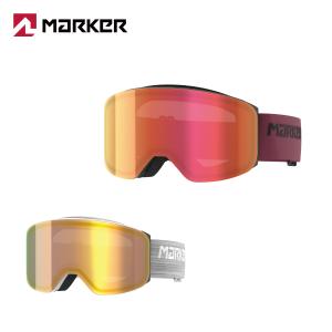 MARKER マーカー スキー ゴーグル メンズ レディース 2024 SQUADRON MAGNET+ スカッドロンマグネットプラス 142309 ケース付き スペアレンズ付｜tanabesp