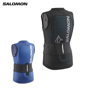 SALOMON サロモン スキー バックプロテクター 脊椎パット キッズ ジュニア＜2025＞FLEXCELL PRO VEST JR｜tanabesp