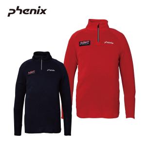 PHENIX フェニックス スキー アンダーウェア シャツ メンズ＜2024＞ ESM23LS10 /HONDA Touring 1/2 Zip Tee｜tanabesp