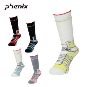 PHENIX フェニックス スキー ソックス 靴下 キッズ ジュニア＜2024＞ESB23SO80 / Retro Future Ski Touring Junior Socks｜tanabesp