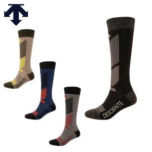 エントリで商品券+4%!3/25限定! DESCENTE デサント スキー ソックス 靴下 キッズ ジュニア＜2024＞DWDWJB60 / JUNIOR SOCKS