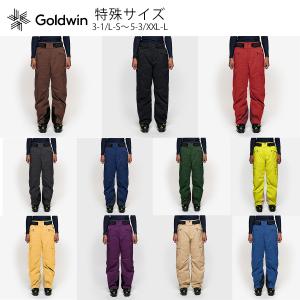 GOLDWIN ゴールドウイン スキーウェア パンツ メンズ＜2024＞G-Solid Color Cargo Wide Pants / G33357【特殊サイズ】【3-1〜5-3】｜tanabesp