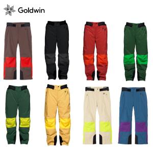 GOLDWIN ゴールドウイン スキーウェア パンツ メンズ＜2024＞2-tone Color Wide Pants / G33355A｜スキー専門店タナベスポーツ