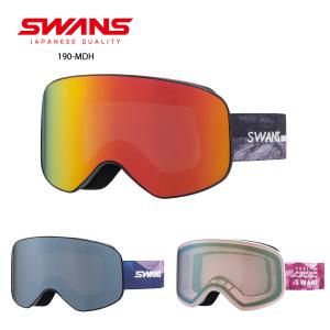 SWANS スワンズ スキーゴーグル メンズ レディース＜2024＞190-MDH