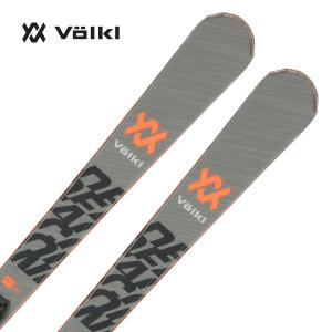 VOLKL フォルクル スキー 板 メンズ レディース 2024 DEACON 75 ディーコン 75 + vMotion 11 GW プレート/ビンディング セット 取付無料｜tanabesp