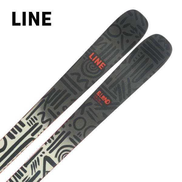 スキー板 LINE ライン メンズ レディース 2024 BLEND[A230300701] 【板の...