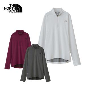 THE NORTH FACE ザ・ノースフェイス スキーウェア トップス レディース ＜2024＞ NTW62311 / L/S FlashDry Zip Up 【薄手】｜スキー専門店タナベスポーツ