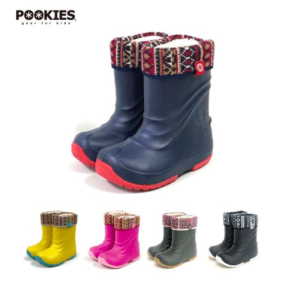 POOKIES スノーシューズ キッズ ジュニア ＜2023＞ PK-EB510N プーキーズ 子供...