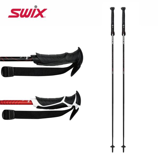 SWIX スウィックス スキー ポール ストック ＜2027＞ レッドイン フェニックス カーボン ...