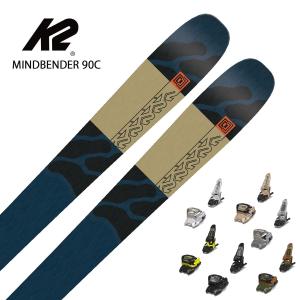 スキー板 メンズ レディース K2 ケーツー ＜2024＞ MINDBENDER 90C[S230302301] + ＜24＞GRIFFON 13 ID【金具付き・取付送料無料】｜tanabesp