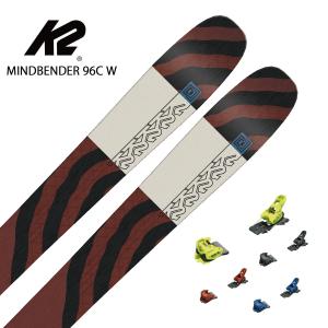 スキー板 レディース K2 ケーツー ＜2024＞ MINDBENDER 96C W[S230302701] + ＜23＞ATTACK 14 GW【金具付き・取付送料無料】｜tanabesp