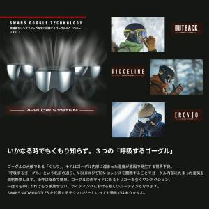 スキーゴーグル スワンズ ゴーグル スキー S...の詳細画像3