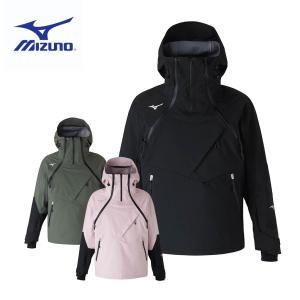 MIZUNO ミズノ スキーウェア ジャケット メンズ レディース 2025 Z2MEB330 / FREE SKI SHELL PULL OVER PARKA 早期予約｜tanabesp