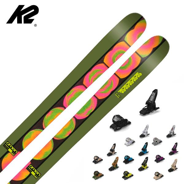 K2 ケーツー スキー板 メンズ レディース＜2025＞OMEN 90 + GRIFFON 13 ビ...