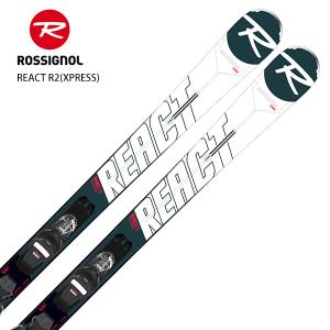 スキー板 ROSSIGNOL ロシニョール 2022 REACT R2 XPRESS + XPRESS 10 GW B83 ビンディング セット 取付無料 グリップウォーク対応 21-22【E】｜tanabesp