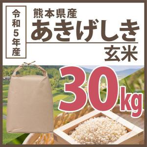 玄米 令和5年産 熊本県あきげしき棚田米 30kg｜棚田米屋