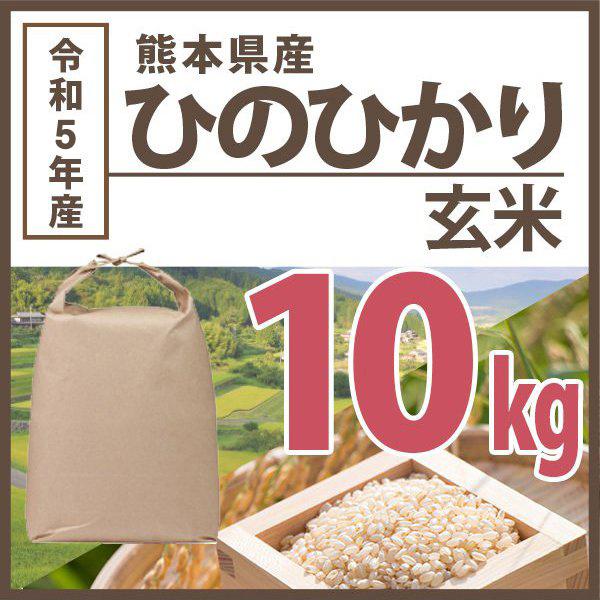 玄米 令和5年産 熊本県ひのひかり 10kg