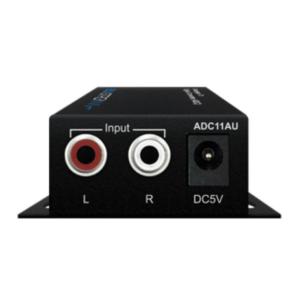 ADC11AU アナログステレオオーディオ→光デジタル/同軸デジタルオーディオコンバータ エーディテクノ