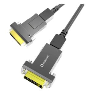 ADD-040M add-040m 高強度光ファイバ脱着式DVI-Dケーブル 40m エーディテクノ