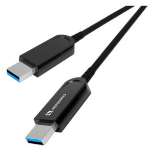 AUN-1M1-010 aun-1m1-010 5Gbps 専用 光ファイバ USB ケーブル 10m エーディテクノ