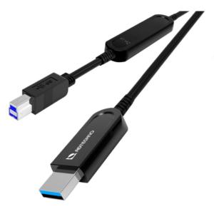 AUN-2M1-010 aun-2m1-010 5Gbps 専用 光ファイバ USB ケーブル 10m エーディテクノ