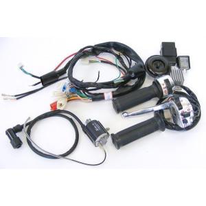 12V カブ用 メインハーネス セル付き [Y1584] リトルカブ 4速 田中商会