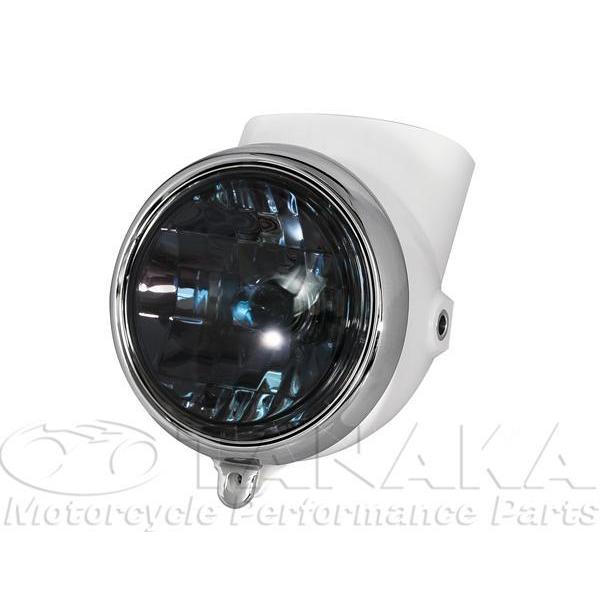 初期型6Vダックスst dax・6vシャリ ータイプヘッドライト　ホワイト ・マルチリフレクターレン...