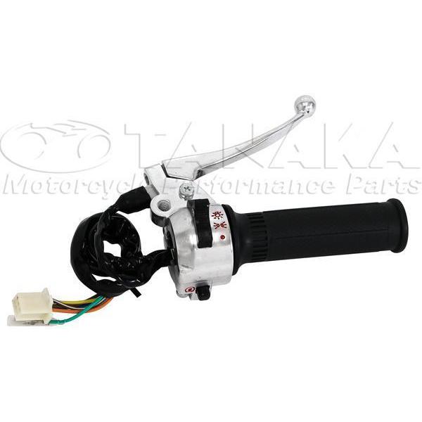 汎用 スイッチ付スロットルホルダー[Y1275]モンキー・ダックス 田中商会