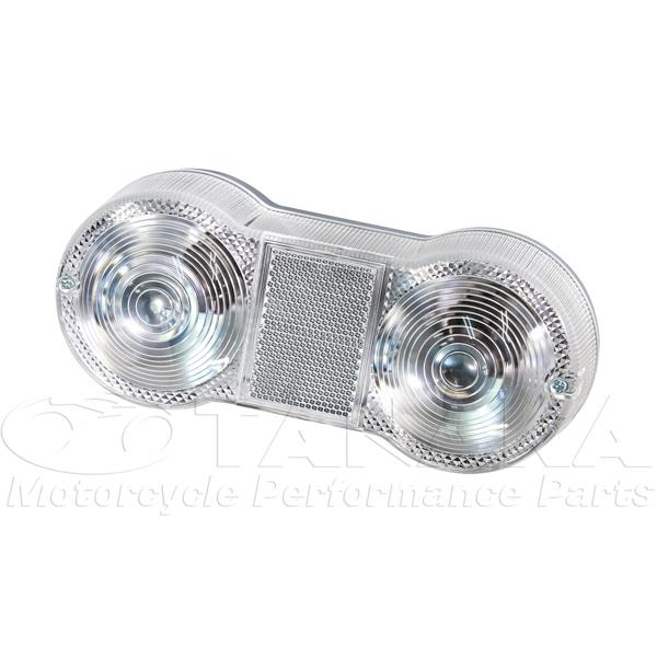 GT380スタイルテールランプ クリアレンズ [Y1733]モンキー・エイプ・ダックスなどに 田中商...