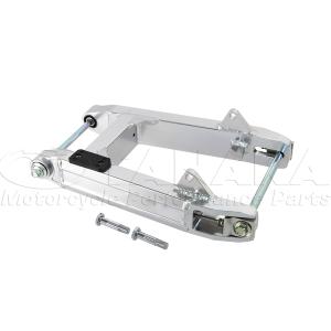 田中商会直営店】モンキー・ゴリラ用 アルミロングスイングアーム +4cm