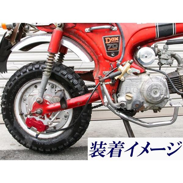 ダックス　DAX用　リアディスクブレーキキット(4ポットキャリパー) [Y1839] 田中商会