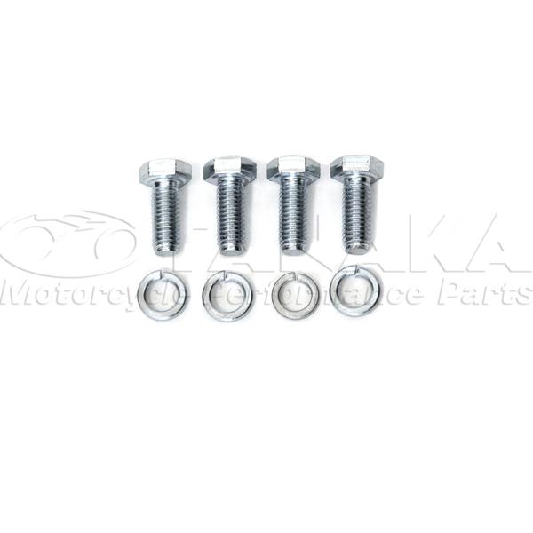 ダックス・シャリィ　4本スポークハブ用　ボルト＆スプリング　4個セット [Y1955] 田中商会