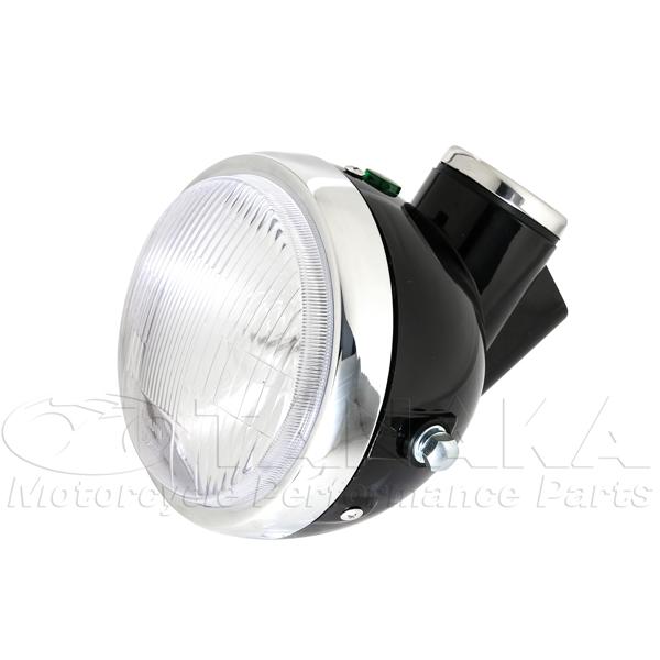 モンキー用　5Lタイプヘッドライトセット　ブラック[Y452] 田中商会