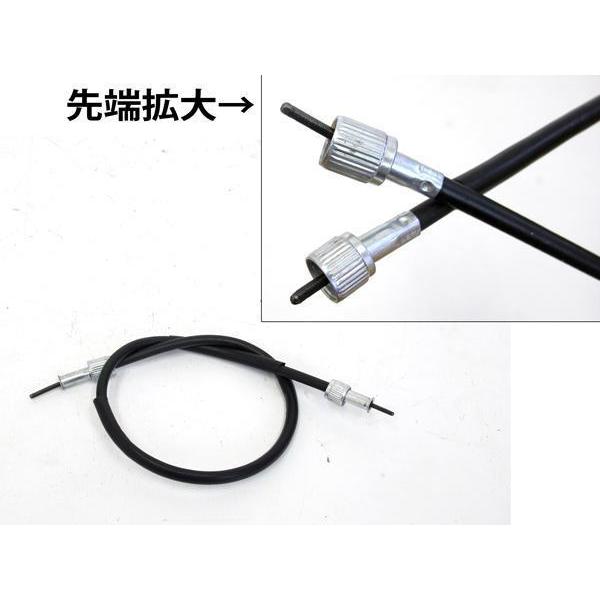 メーターケーブル　角-角型585mm[Y826]モンキー・ダックス 田中商会