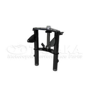 モンキー 純正タイプ フロントフォークステム 黒 4L用[Y929] 田中