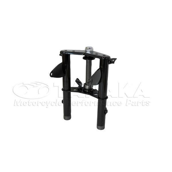 モンキー 純正タイプ　フロントフォークステム　黒　４Ｌ用[Y929] 田中商会