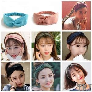 レディース バックスキン ヘアバンド ヘアメイク 洗顔 髪留め ポイント消化 ヘアターバン ヘッドバンド カワイイパーツ