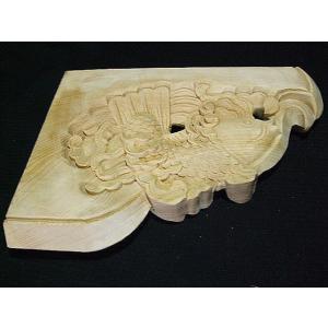 在庫処分品！【獅子鼻】 山車、お堂、だんぢり木鼻彫刻 3寸 1組