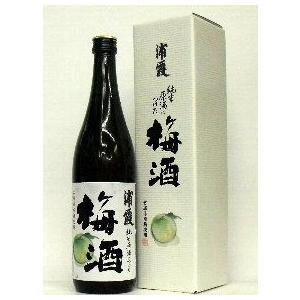 浦霞、純米原酒につけた梅酒　720ml