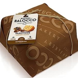 予約/ ボッテガ バロッコ、マロングラッセ入りパネットーネ 750g