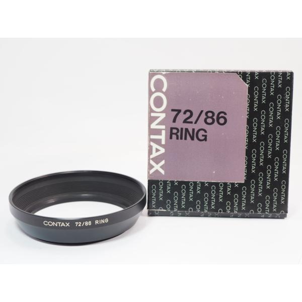 【 中古品 】CONTAX 72/86 RING メタルリング 元箱付き コンタックス [管7262...