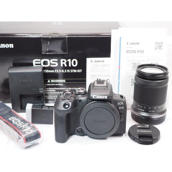 【 美品 】Canon EOS R10 RF-S18-150mmIS STM レンズセット キヤノン...