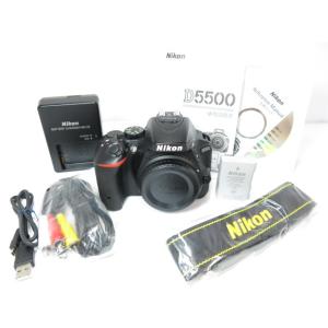 【 美品 5274ショット 】Nikon D5500 ボディー ニコン [管Ni1576]
