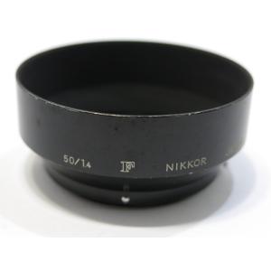 【 中古品 】Nikon F 50/1.4 メタルフード「 F 」刻印 ニコン [管SP786]