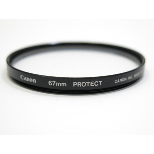 【 中古 】Canon 67mm PROTECT 保護フィルター キヤノン [管SP918]