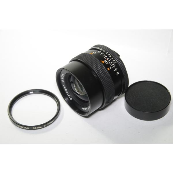 【 中古レンズ 】CONTAX CarlZeiss Distagon 28mmF2.8 AEJ コン...