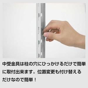 スチールラック スチール棚 高さ120×幅12...の詳細画像3