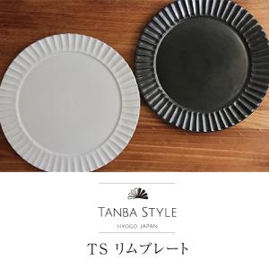 丹波焼 TANBA STYLE リムプレート　Mサイズ｜tanbasasayamacom